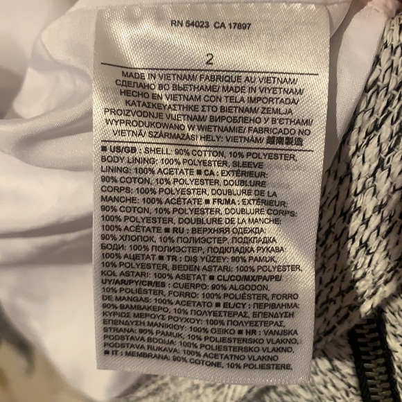 COPY - BANANA REPUBLIC Boucle Moro Jacket/Blazer - Picture 4 of 4